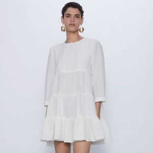 Zara Tiered Babydoll Dress